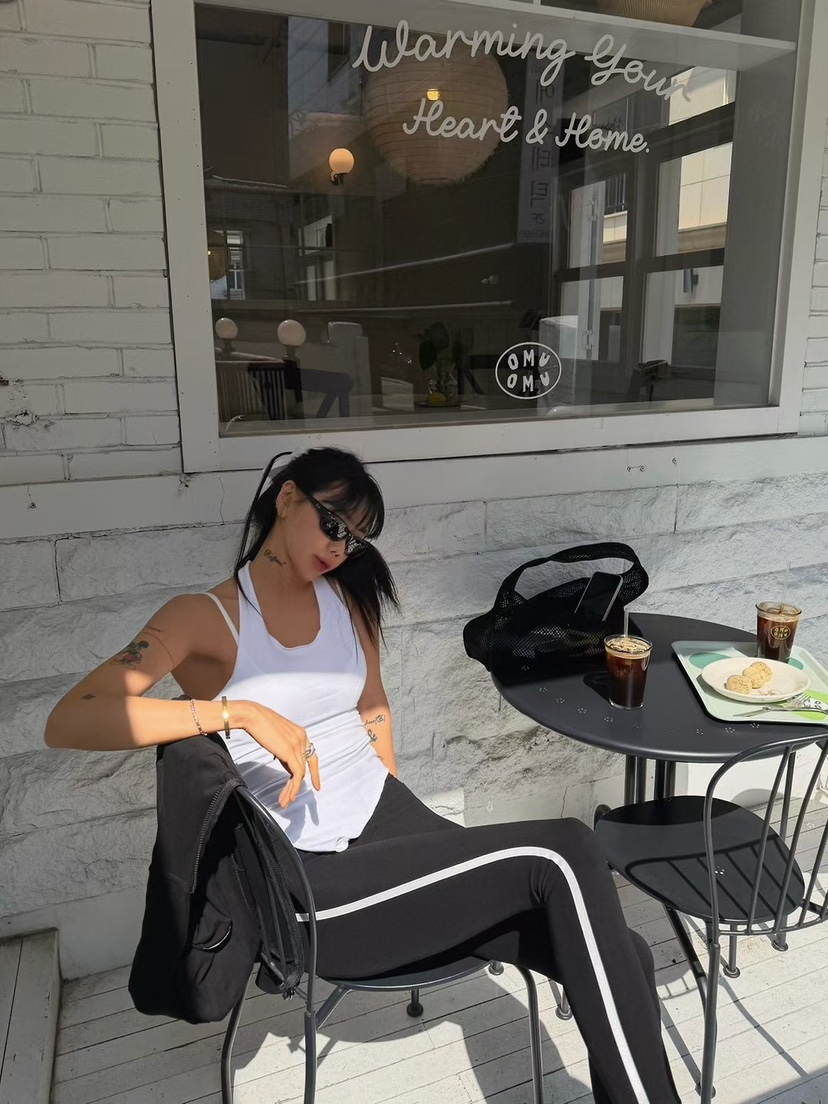 ABBEYLEE韓國代購女士新品人氣推薦休閑職業吊帶背心圍巾ABBEYLEE吊帶/背心