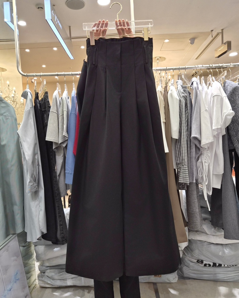 WORK SHOP韓國直郵女士新款26夏季休閑時尚26春夏休閑褲Work_shop休閑褲圖色2