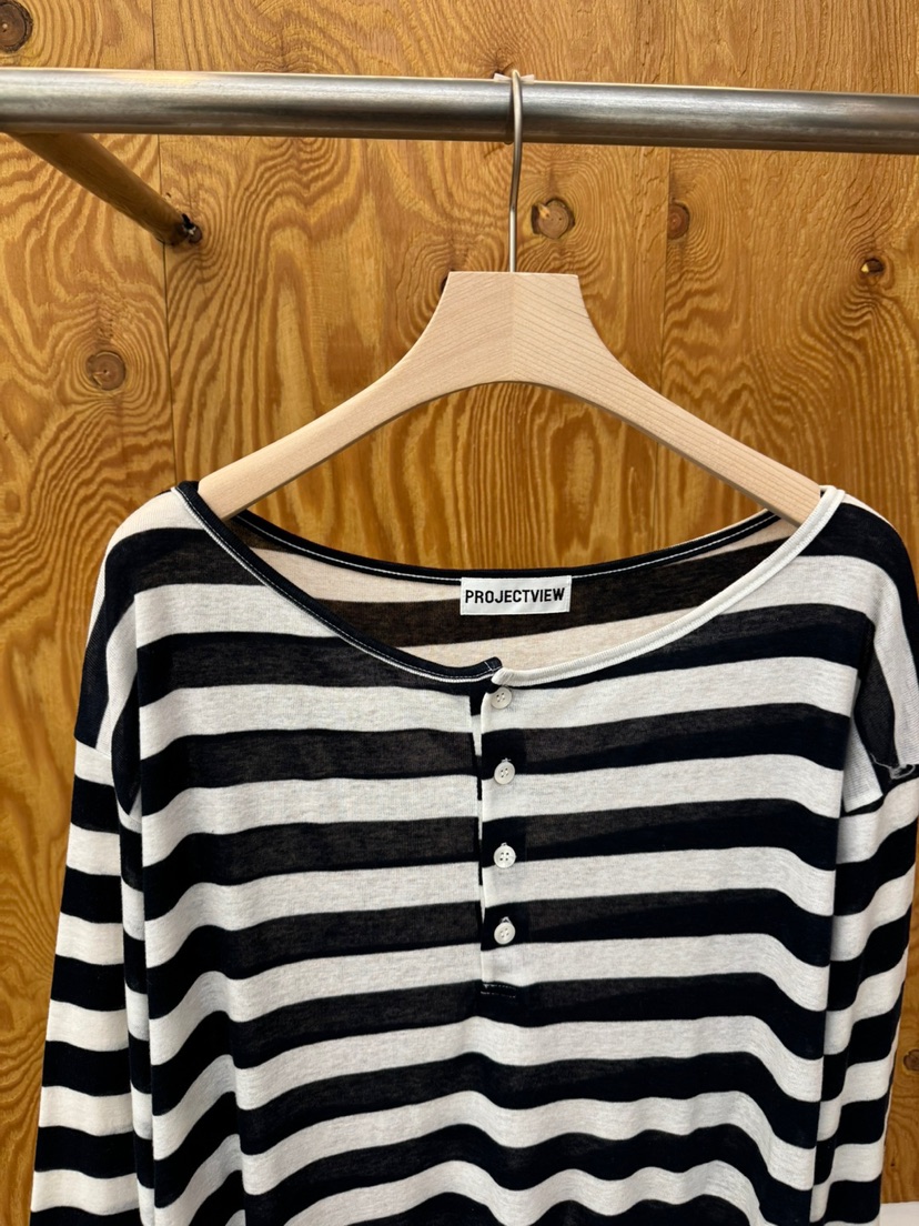 PROJECTVIEW韓國東大門直郵女士新款26春夏人氣26夏季長袖T恤PROJECTVIEW長袖T恤