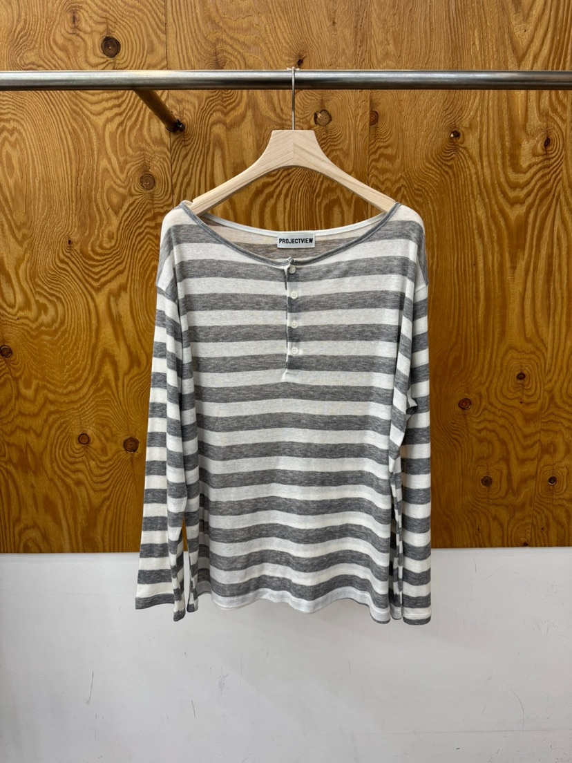 PROJECTVIEW韓國東大門直郵女士新款26春夏人氣26夏季長袖T恤PROJECTVIEW長袖T恤圖色1