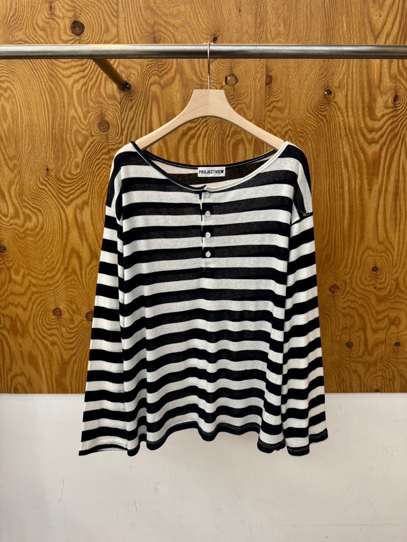 PROJECTVIEW韓國東大門直郵女士新款26春夏人氣26夏季長袖T恤PROJECTVIEW長袖T恤圖色2