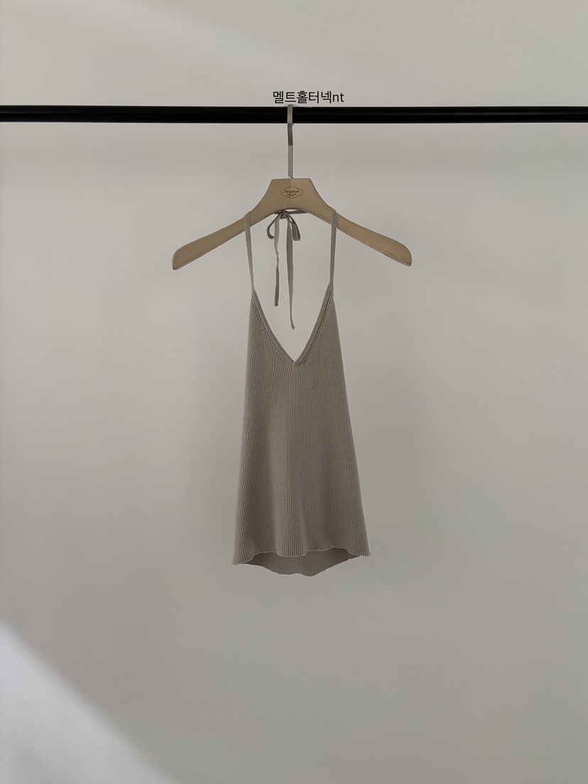 VERGAMOT韓國東大門直郵女裝新品職業26春夏人氣吊帶背心VERGAMOT吊帶/背心圖色1