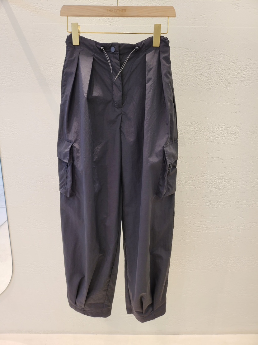 THE OTHER韓國東大門代購女裝新款休閑職業休閑褲口袋連帽THE OTHER休閑褲圖色2