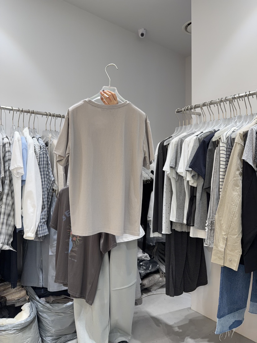 LOOKK/MIMME韓國代購女裝新款職業26春夏26夏季人氣休閑T恤LOOKK/MIMMET恤