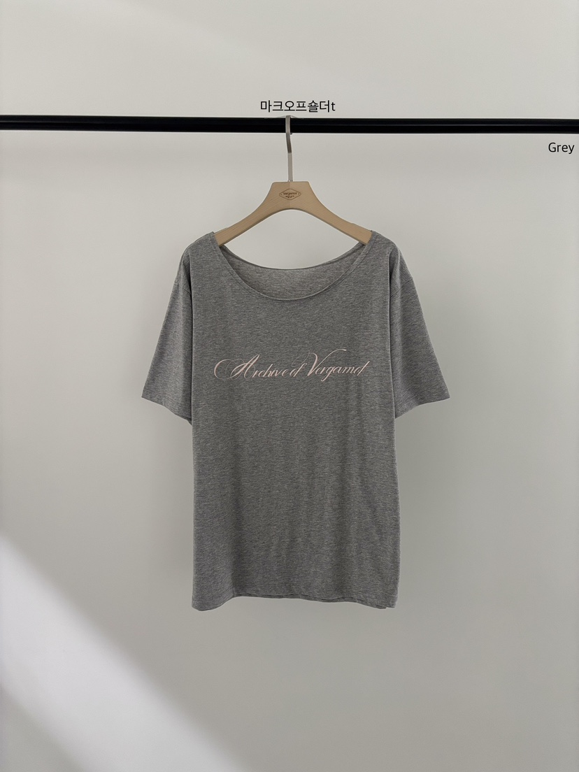 VERGAMOT東大門實拍韓國女士新款人氣時尚26夏季休閑推薦T恤VERGAMOTT恤圖色3