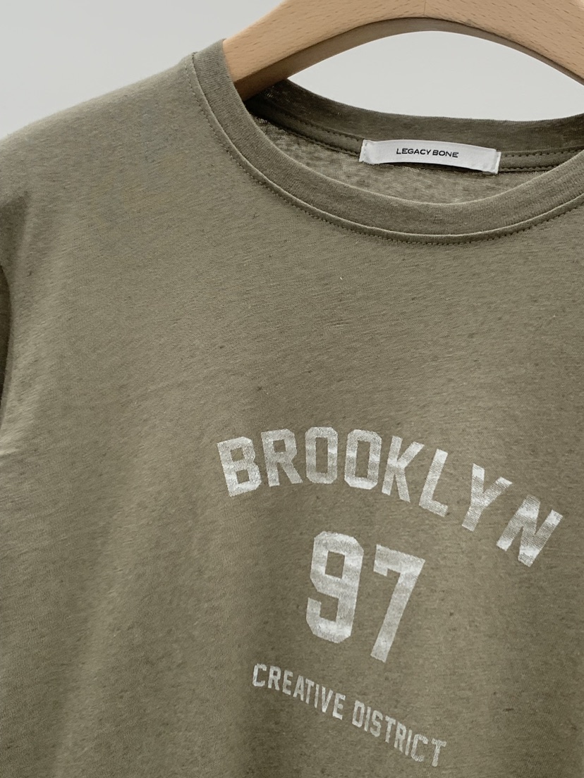 LEGACY BONE韓國直郵女士新品熱賣26夏季休閑時尚長袖T恤LEGACY BONE長袖T恤