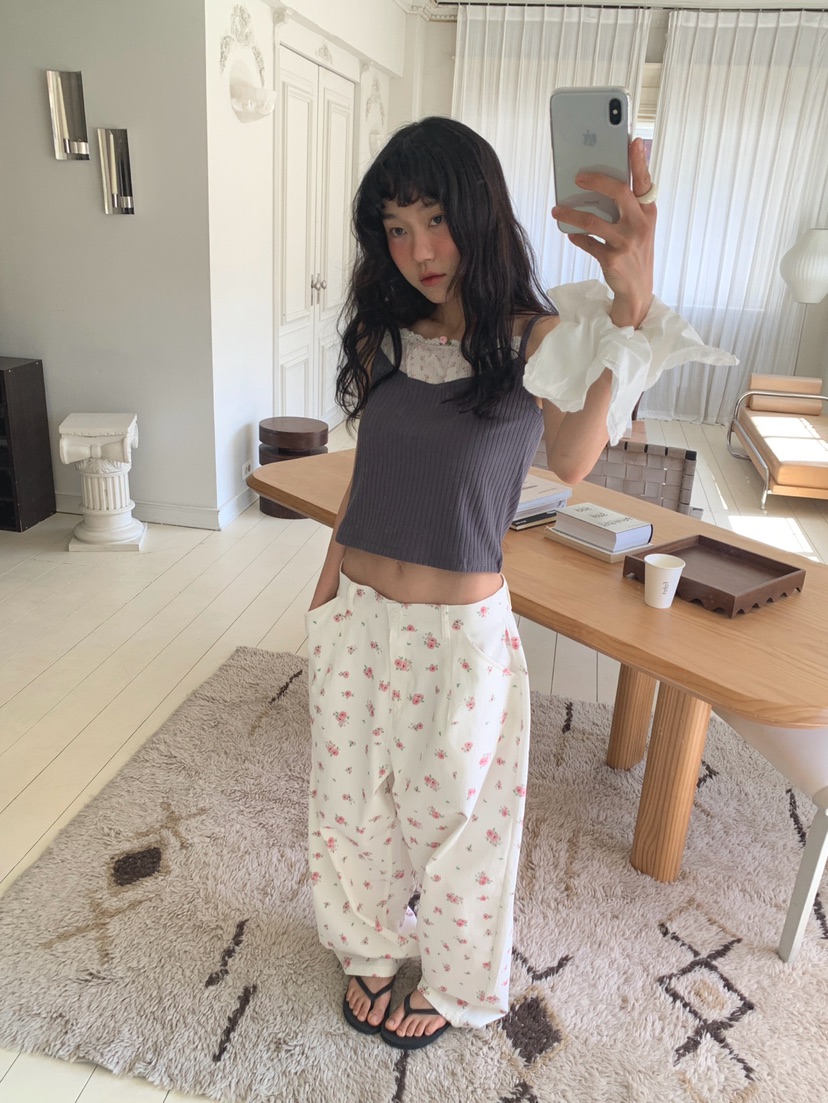 MORE THAN-P韓國直郵女士新品熱賣26春夏人氣26夏季吊帶背心MORE THAN吊帶/背心