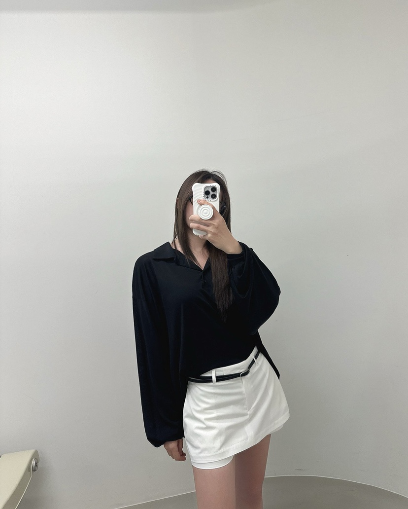 NOB韓國直郵女裝新款人氣26夏季熱賣推薦26春夏長袖T恤絲質The Nob長袖T恤