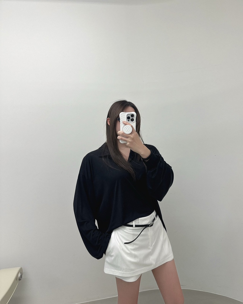 NOB韓國直郵女裝新款人氣26夏季熱賣推薦26春夏長袖T恤絲質The Nob長袖T恤