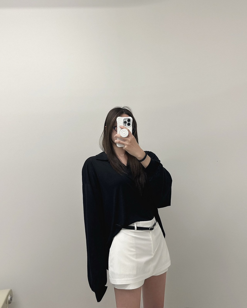 NOB韓國直郵女裝新款人氣26夏季熱賣推薦26春夏長袖T恤絲質The Nob長袖T恤圖色4