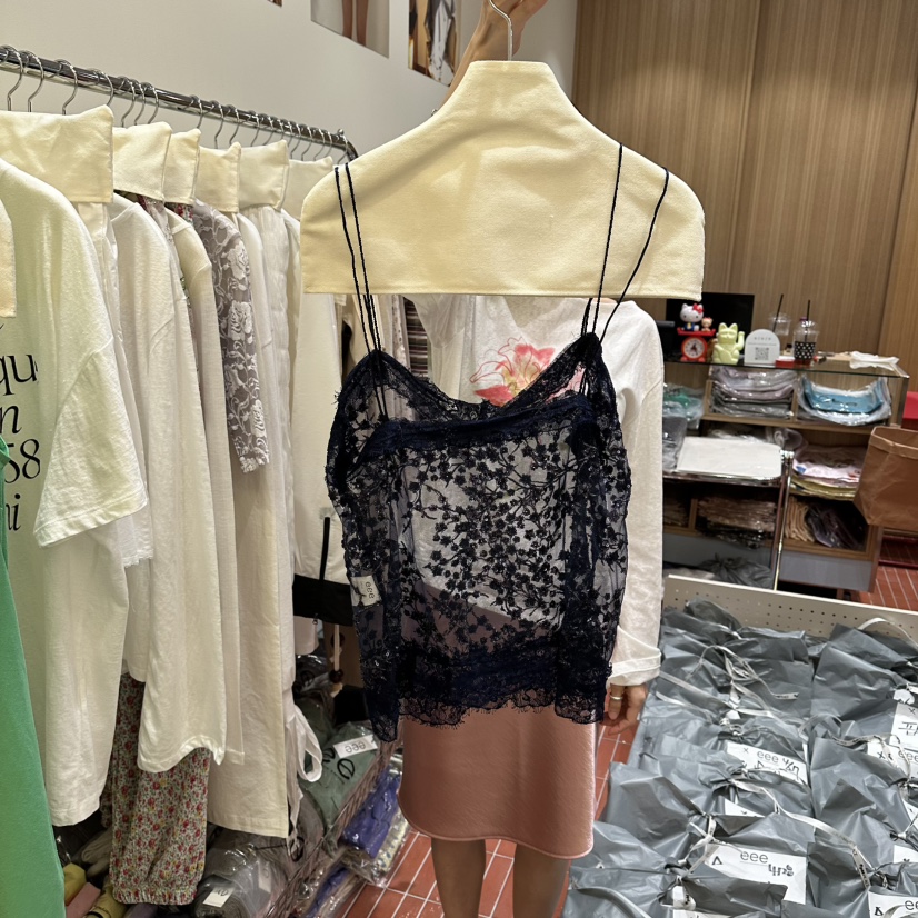 EEE韓國東大門代購女裝新品休閑人氣熱賣26夏季26春夏吊帶背心EEE吊帶/背心