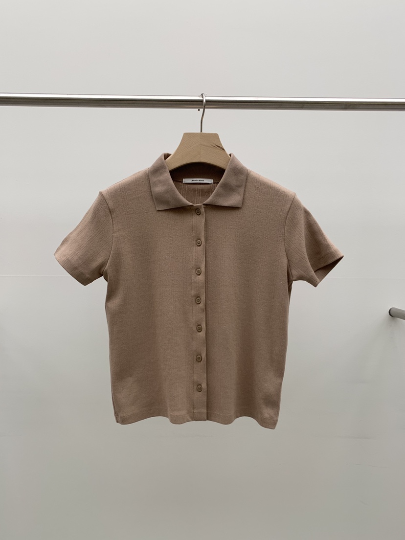 LEGACY BONE韓國東大門代購女裝新款26夏季休閑職業人氣T恤LEGACY BONET恤圖色3