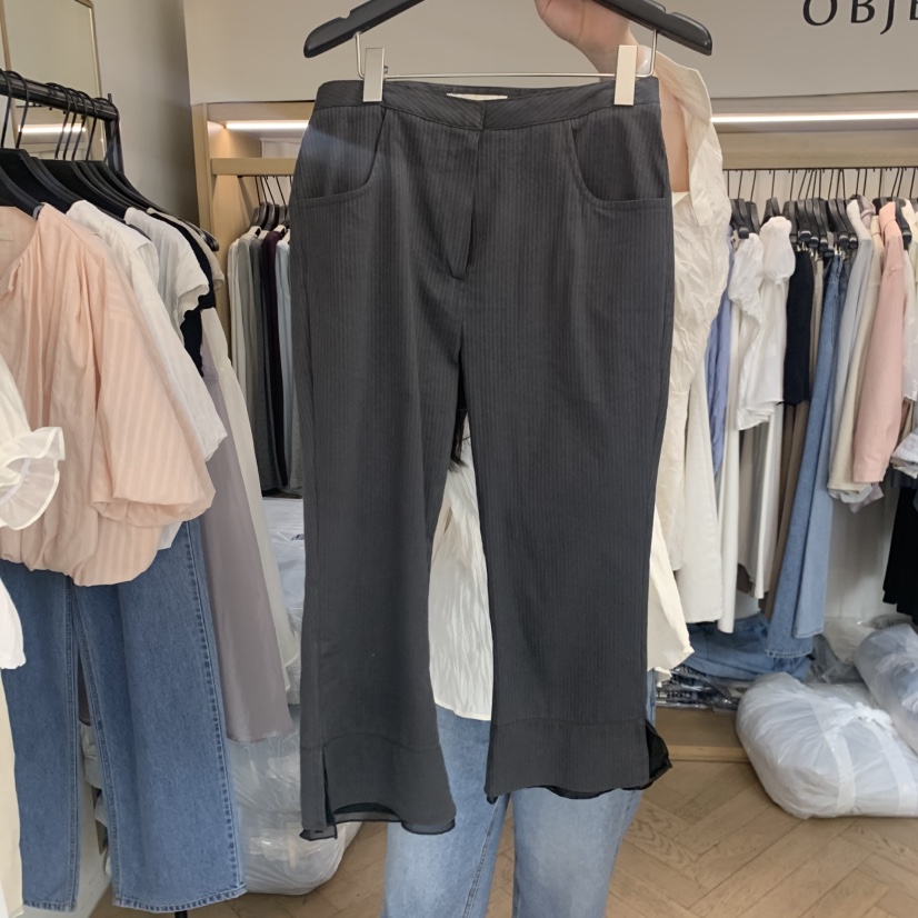 OBJET/LOVEUSU韓國直郵實拍女裝新品時尚休閑熱賣休閑褲OBJET/LOVEUSU休閑褲圖色2