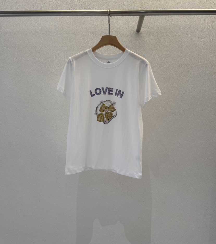 ABLERING韓國直郵女士新款26夏季熱賣26春夏推薦人氣職業T恤ABLE STANDARD/ABLERINGT恤圖色1