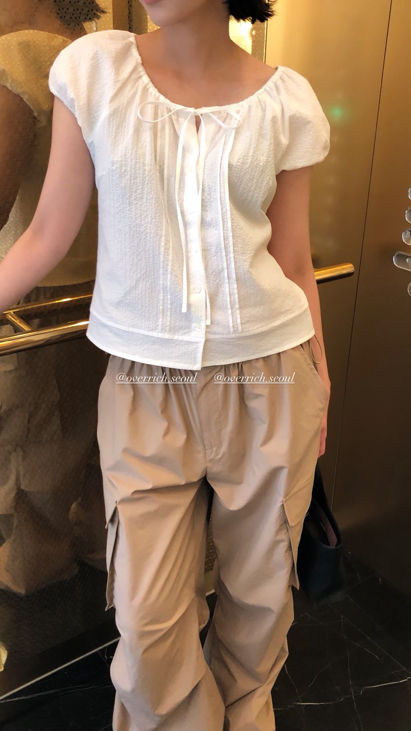 OVER RICH韓國東大門代購女裝新品26春夏人氣襯衫蕾絲衫OVER RICH襯衫/蕾絲衫