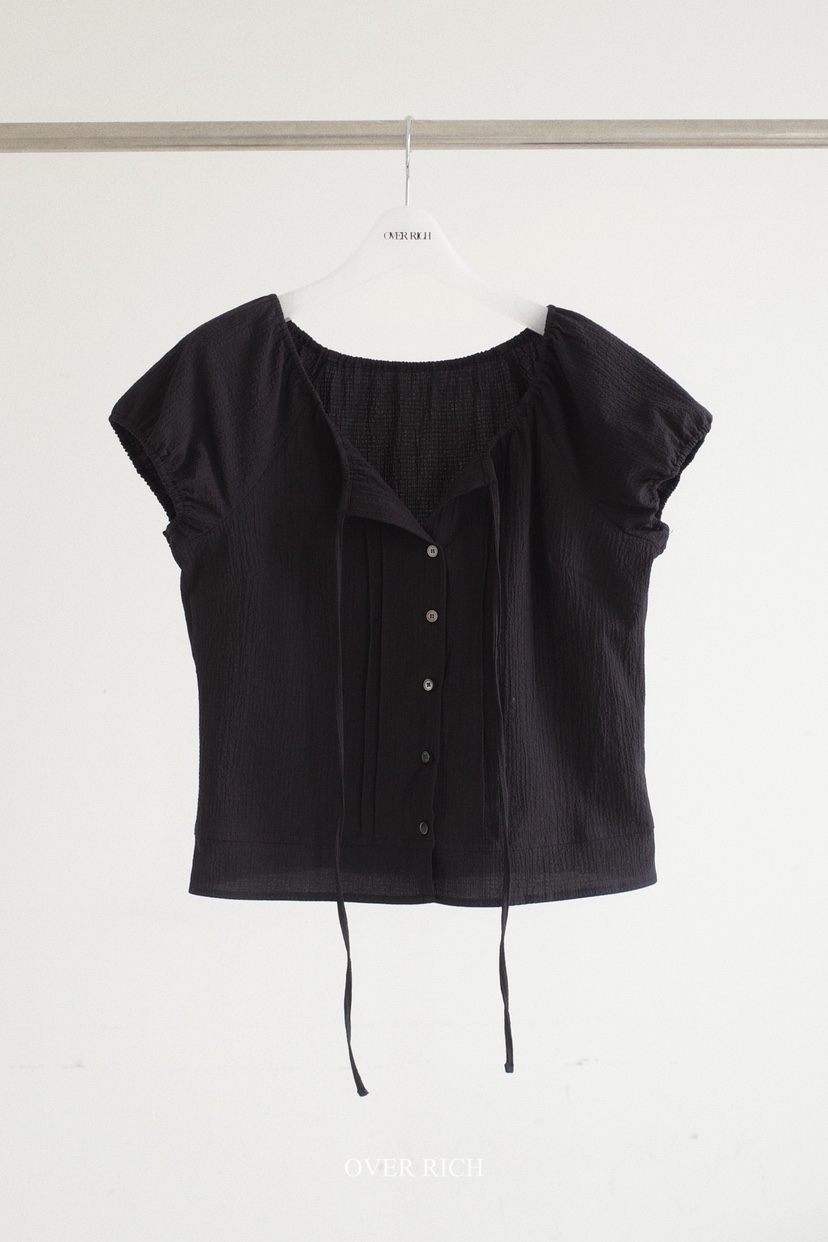 OVER RICH韓國東大門代購女裝新品26春夏人氣襯衫蕾絲衫OVER RICH襯衫/蕾絲衫圖色2