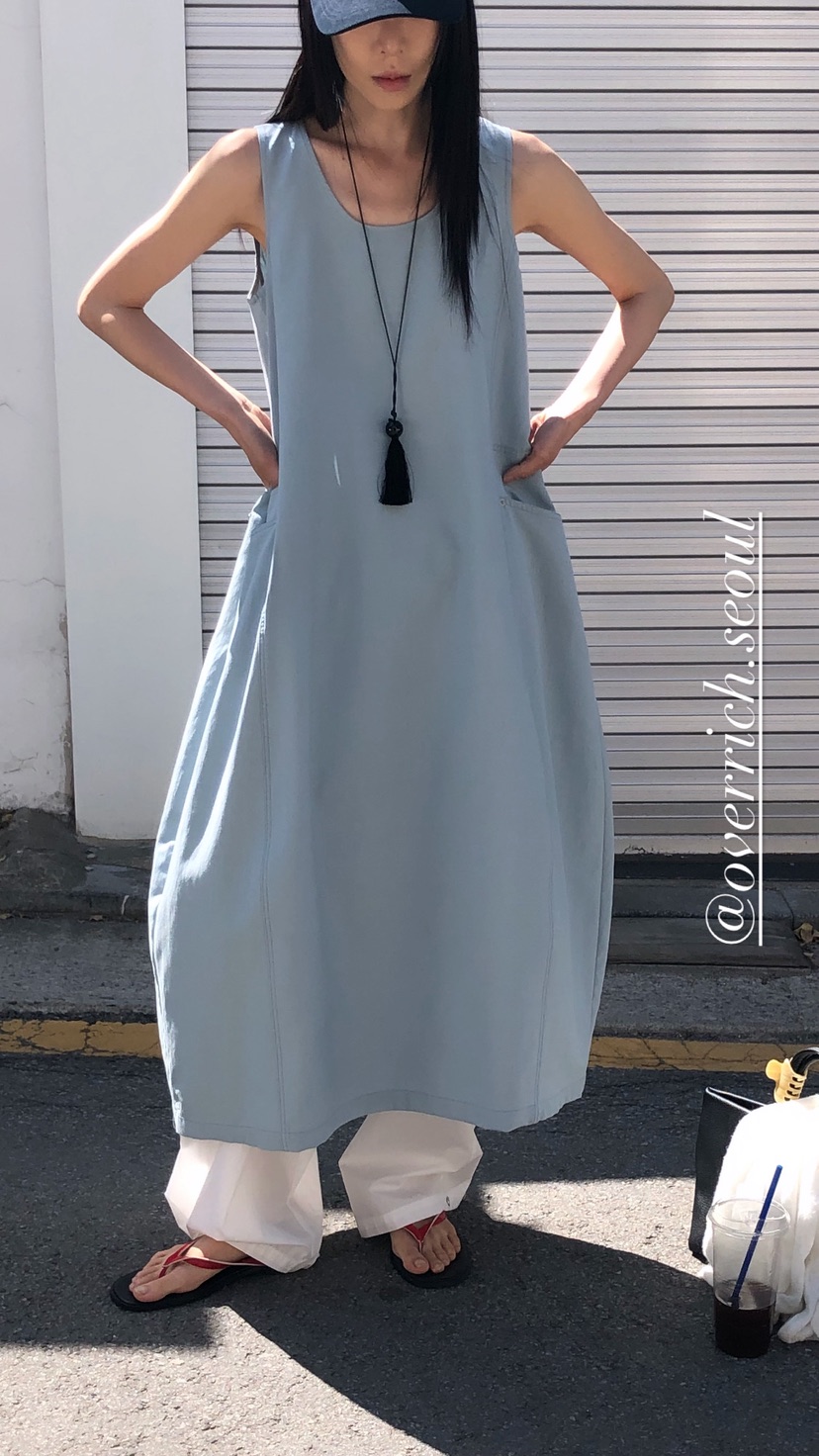 OVER RICH東大門實拍韓國女士新款職業26夏季26春夏連衣裙OVER RICH連衣裙