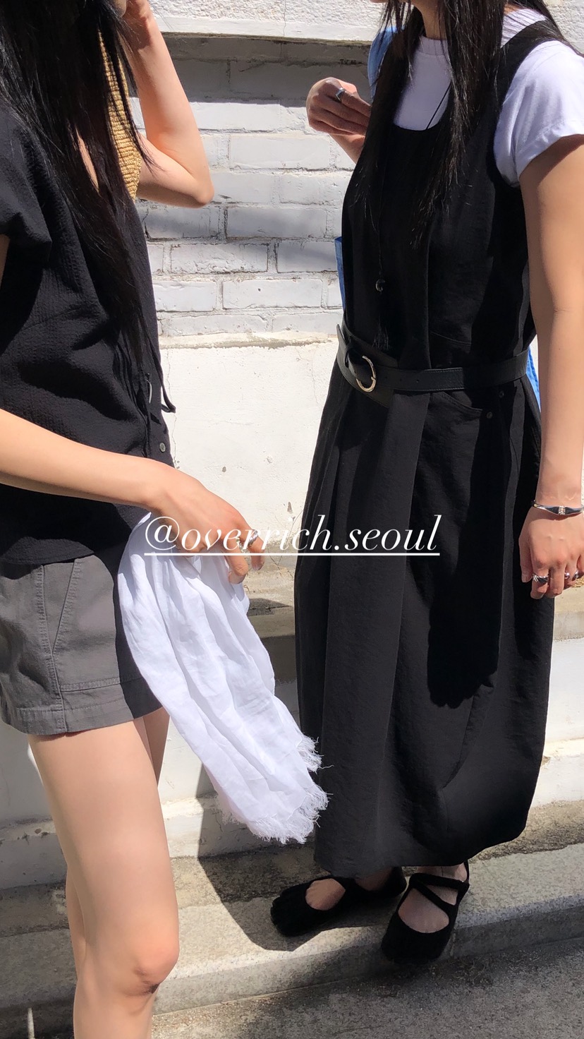 OVER RICH東大門實拍韓國女士新款職業26夏季26春夏連衣裙OVER RICH連衣裙