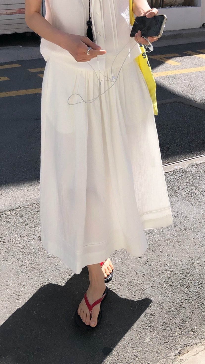 OVER RICH韓國東大門代購女裝新款26夏季人氣26春夏長裙OVER RICH長裙