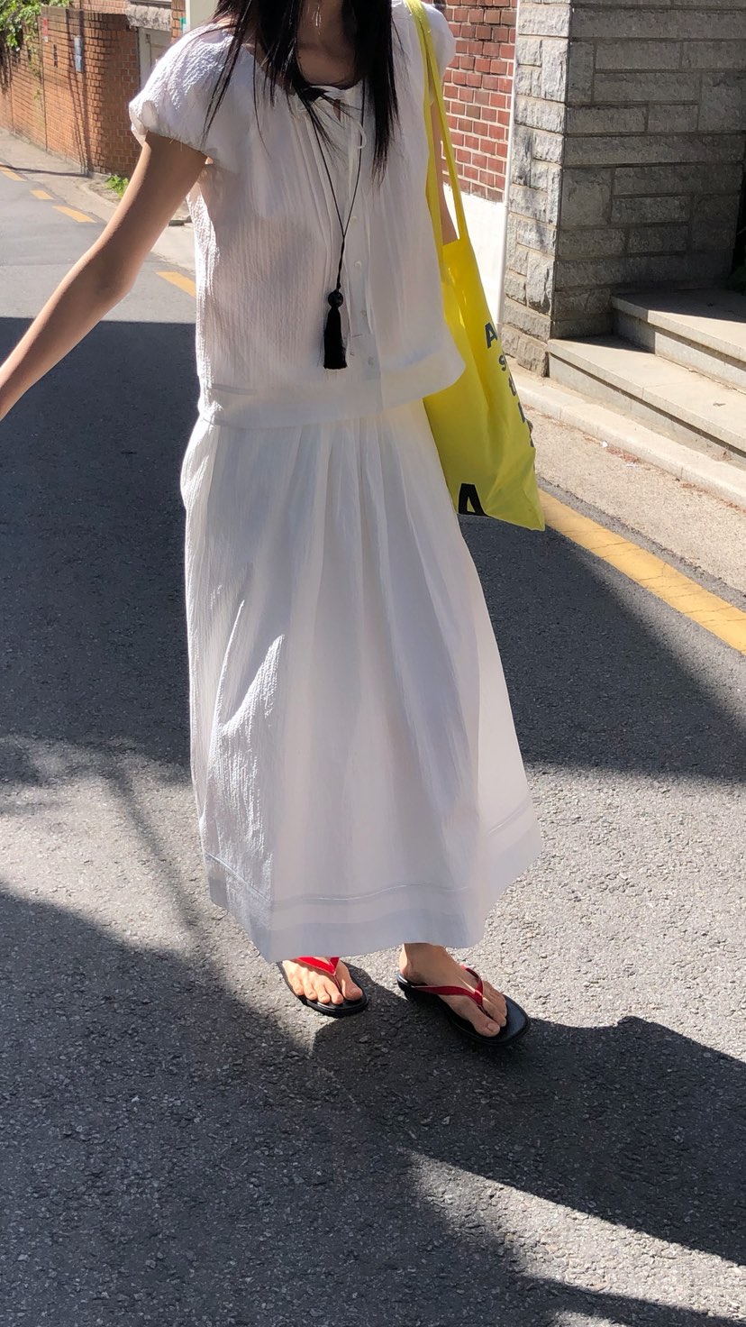 OVER RICH韓國東大門代購女裝新款26夏季人氣26春夏長裙OVER RICH長裙