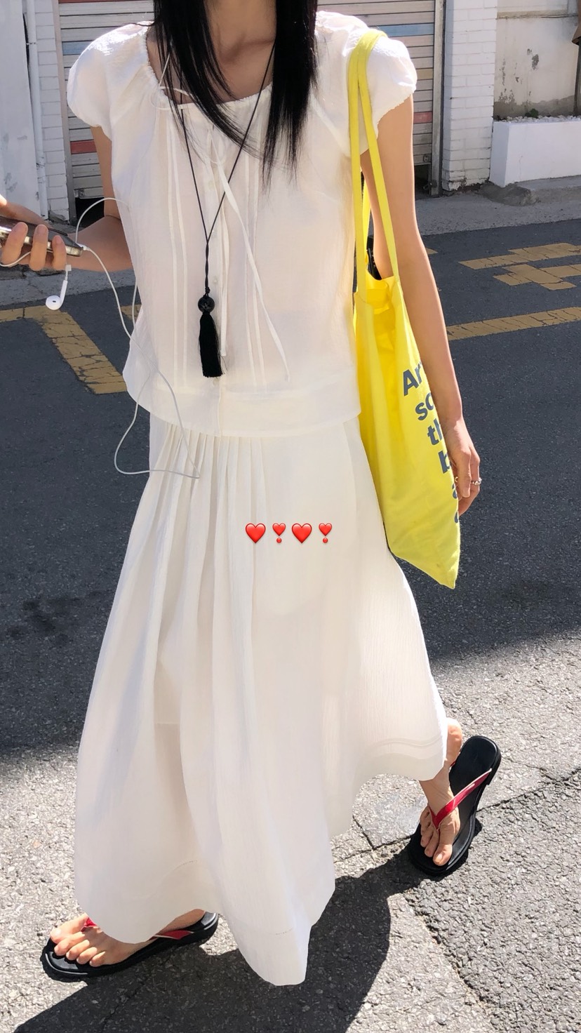 OVER RICH韓國東大門代購女裝新款26夏季人氣26春夏長裙OVER RICH長裙