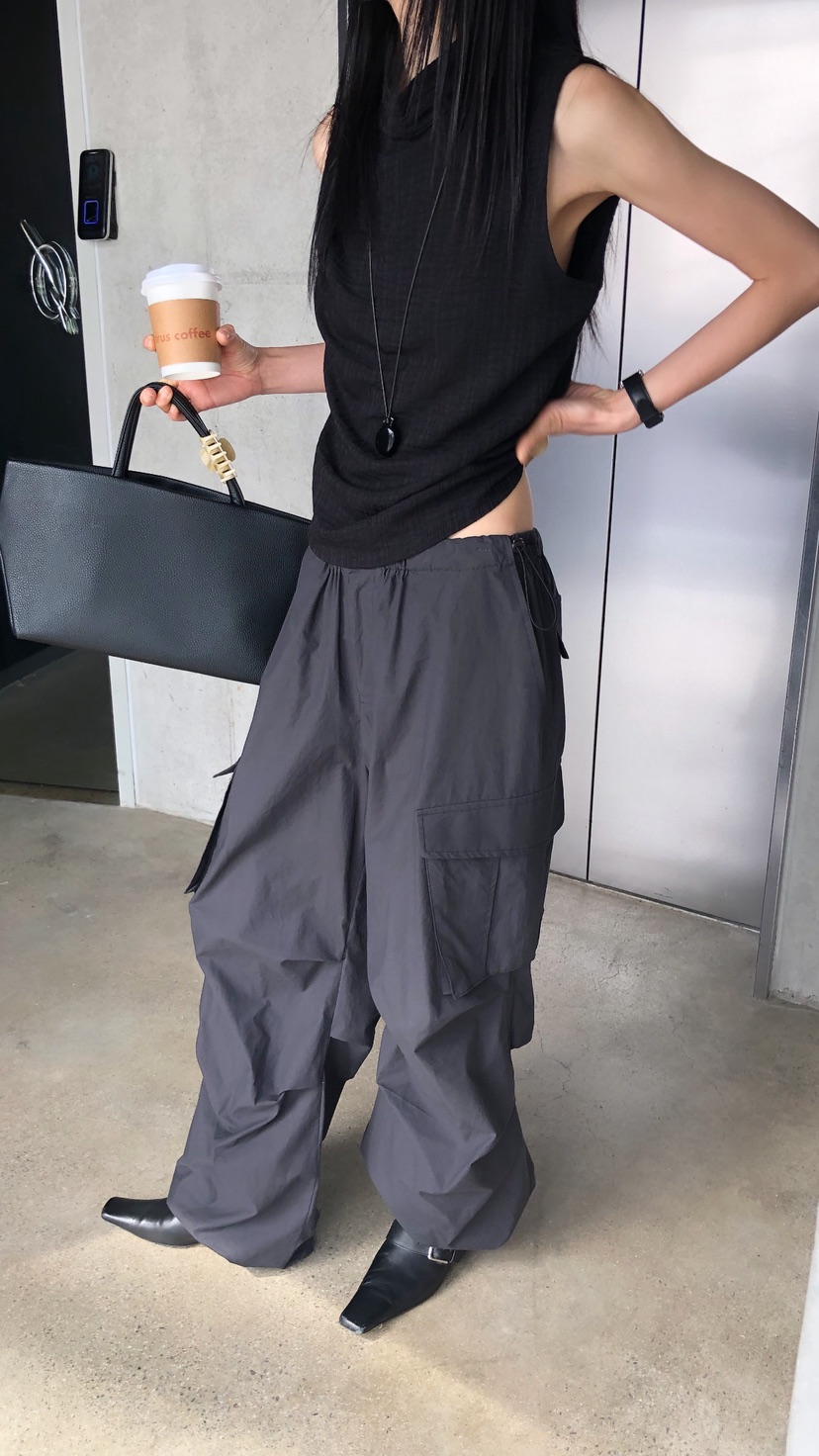 OVER RICH韓國直郵女士新款休閑推薦26夏季人氣26春夏休閑褲OVER RICH休閑褲