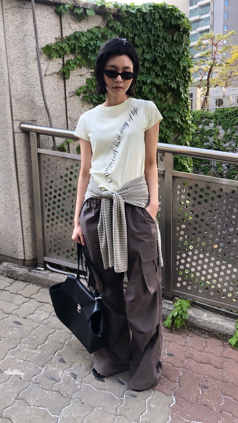 OVER RICH韓國直郵女士新款休閑推薦26夏季人氣26春夏休閑褲OVER RICH休閑褲