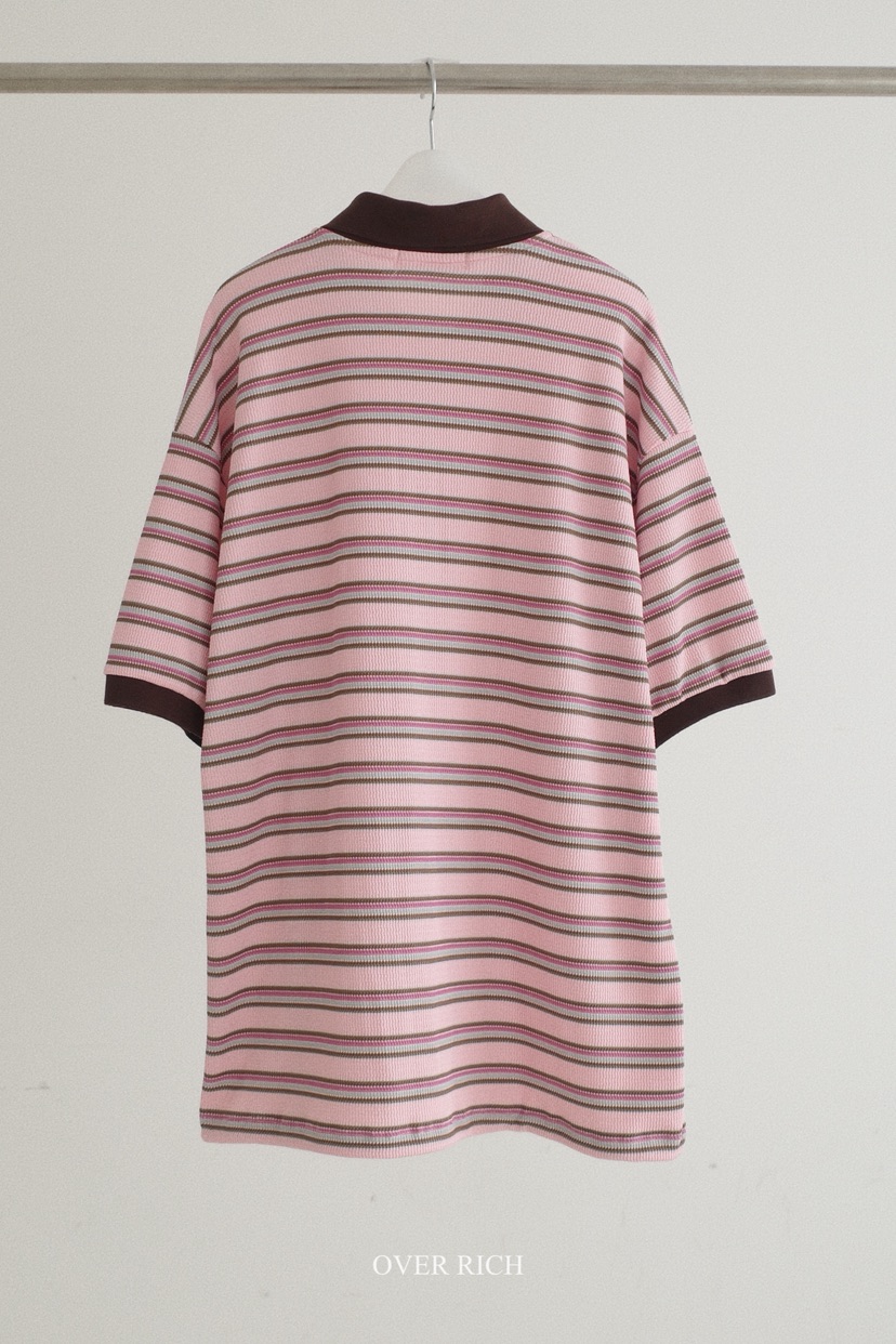 OVER RICH韓國直郵女裝新品時尚26春夏職業休閑人氣26夏季T恤OVER RICHT恤