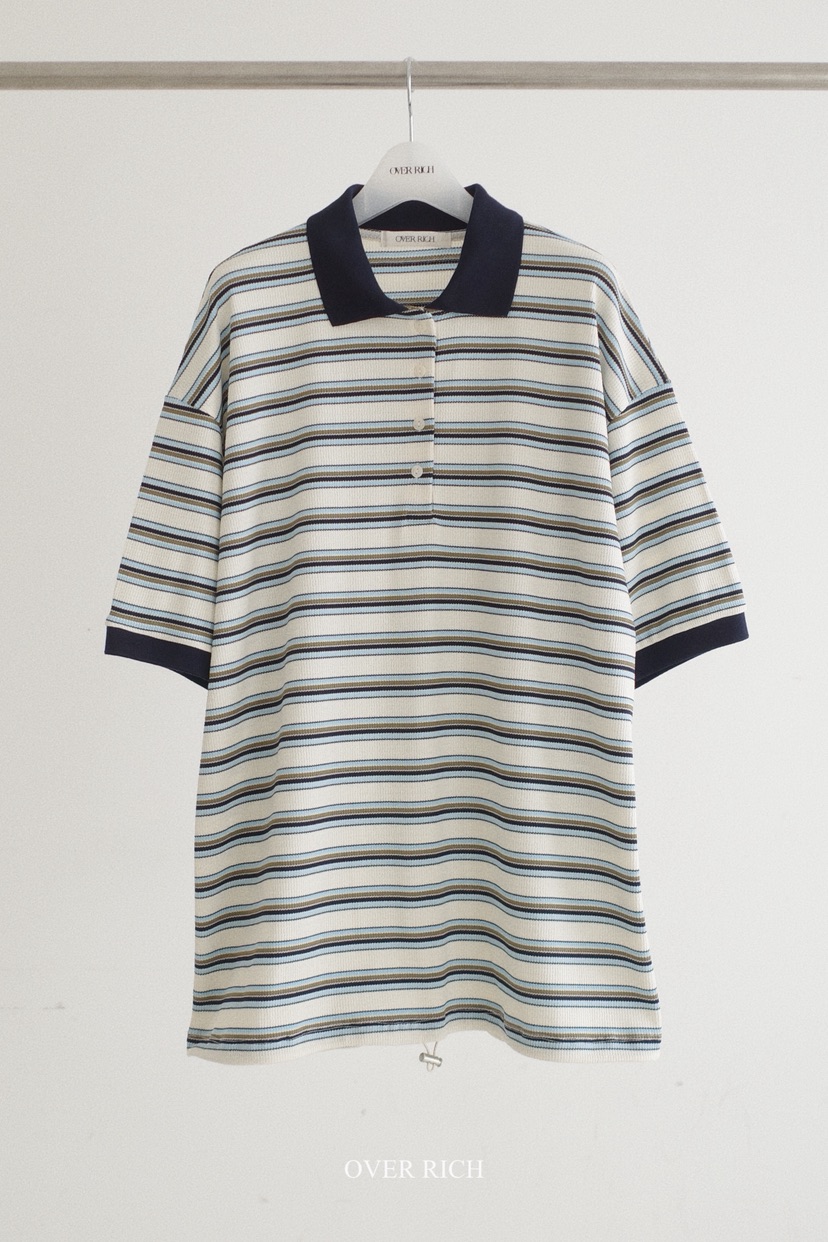 OVER RICH韓國直郵女裝新品時尚26春夏職業休閑人氣26夏季T恤OVER RICHT恤圖色2