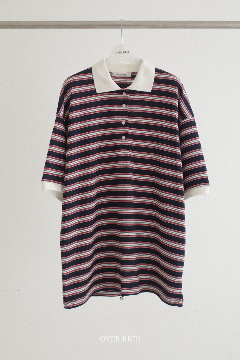 OVER RICH韓國直郵女裝新品時尚26春夏職業休閑人氣26夏季T恤OVER RICHT恤圖色3