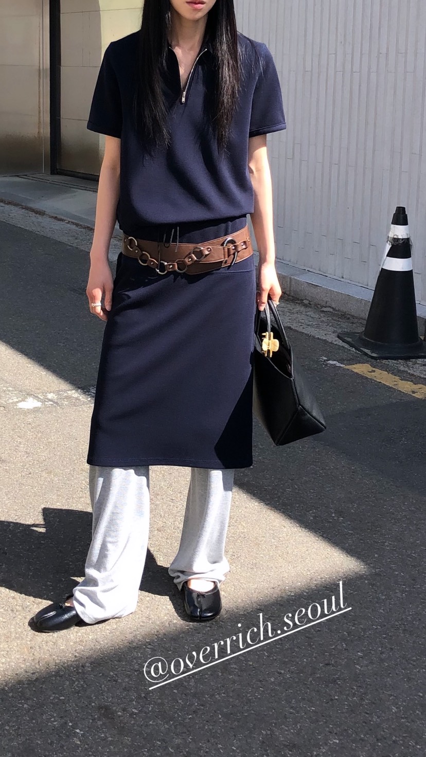 OVER RICH韓國代購女士新品推薦熱賣休閑人氣半身裙中短裙OVER RICH半身裙/中短裙