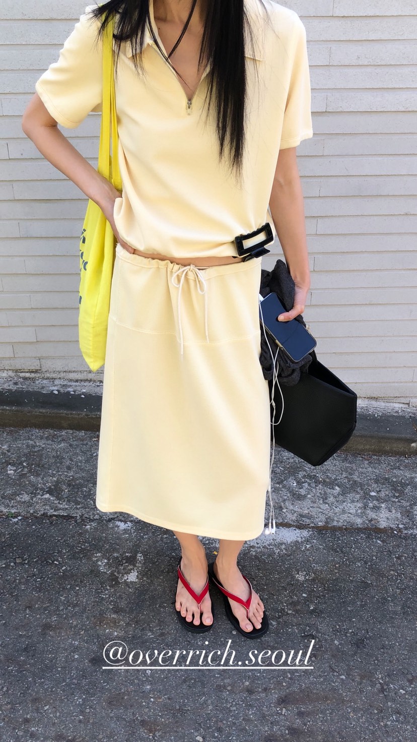 OVER RICH韓國代購女士新品推薦熱賣休閑人氣半身裙中短裙OVER RICH半身裙/中短裙