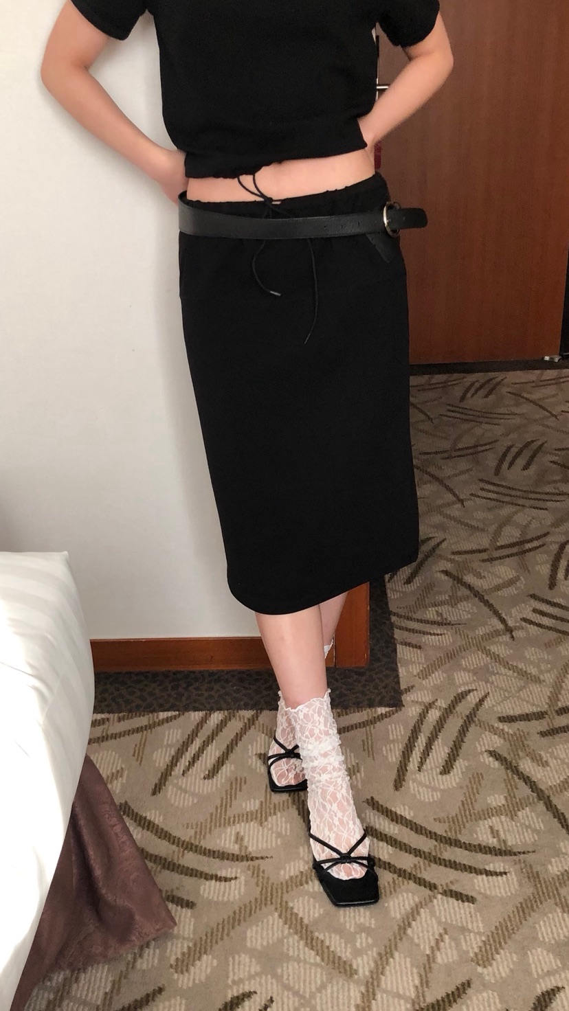 OVER RICH韓國代購女士新品推薦熱賣休閑人氣半身裙中短裙OVER RICH半身裙/中短裙