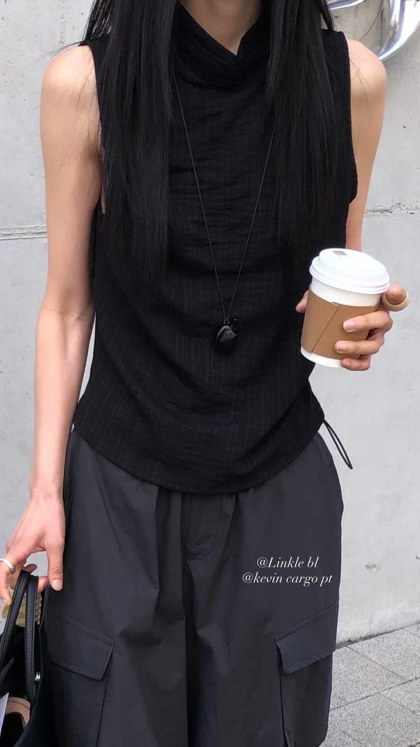 OVER RICH東大門實拍韓國女裝新款推薦26夏季人氣吊帶背心OVER RICH吊帶/背心