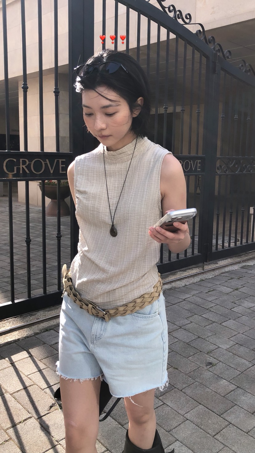 OVER RICH東大門實拍韓國女裝新款推薦26夏季人氣吊帶背心OVER RICH吊帶/背心