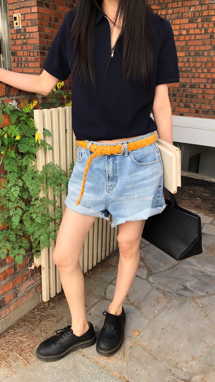OVER RICH韓國代購女裝新款休閑職業時尚熱賣推薦26春夏短褲OVER RICH短褲