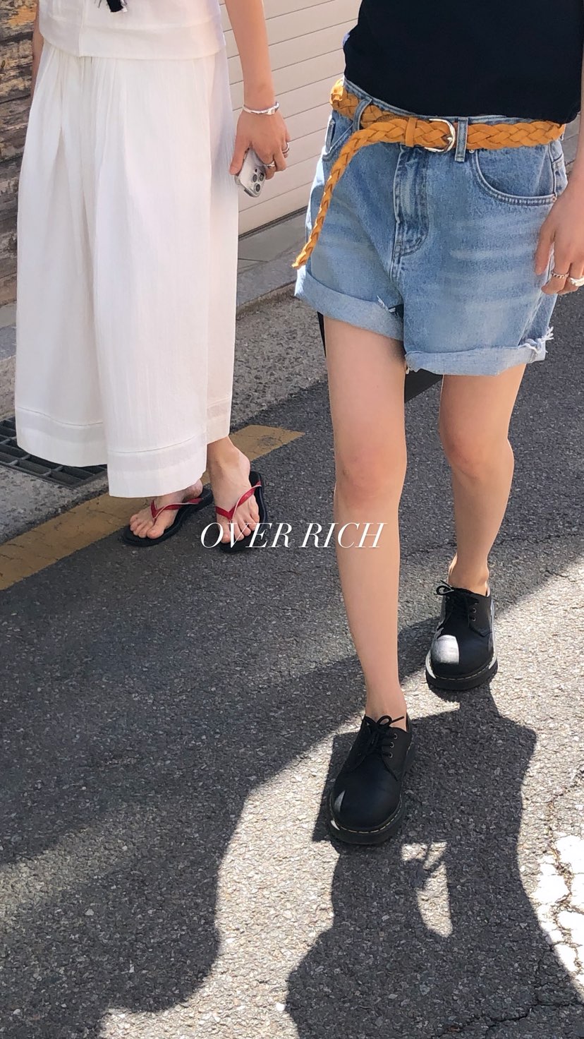 OVER RICH韓國代購女裝新款休閑職業時尚熱賣推薦26春夏短褲OVER RICH短褲