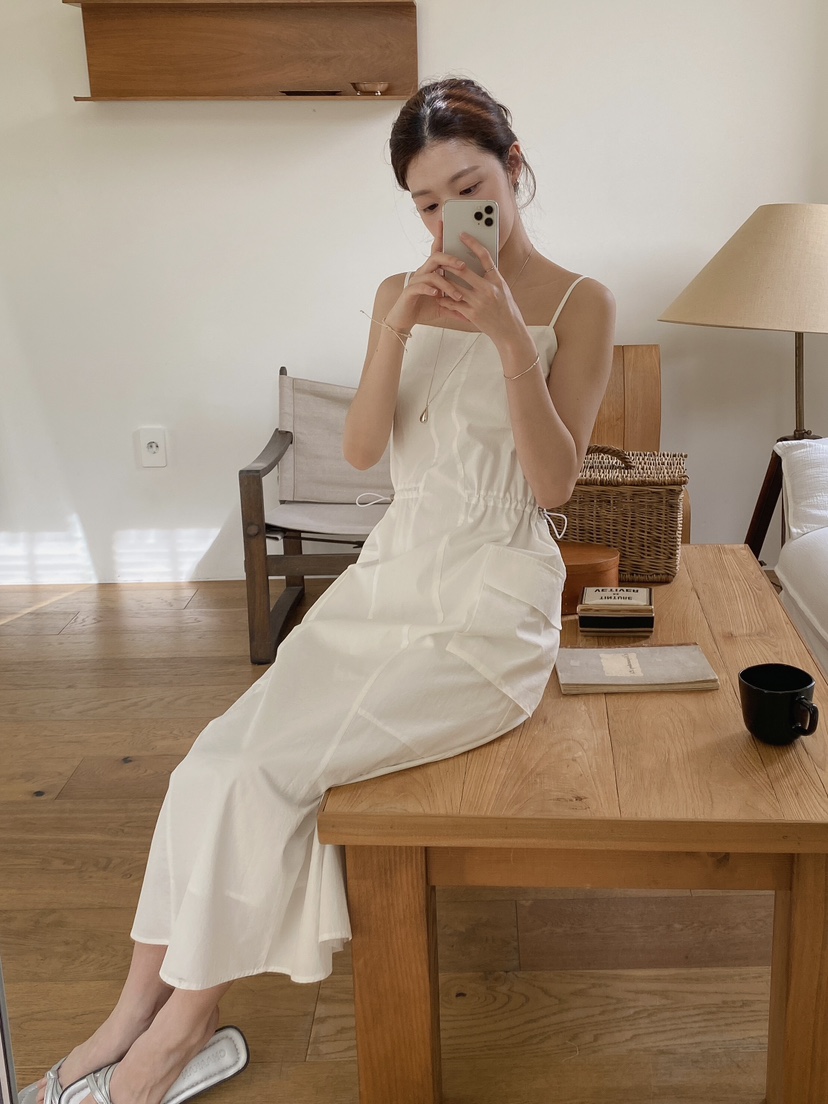 ERUME韓國代購女裝新款推薦時尚人氣26春夏熱賣職業連衣裙ERUME連衣裙