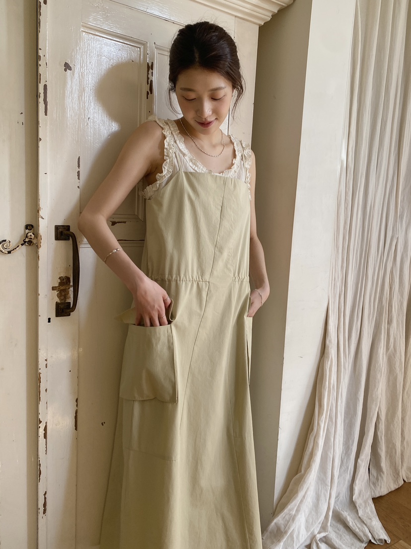 ERUME韓國代購女裝新款推薦時尚人氣26春夏熱賣職業連衣裙ERUME連衣裙