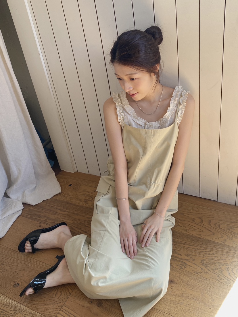 ERUME韓國代購女裝新款推薦時尚人氣26春夏熱賣職業連衣裙ERUME連衣裙