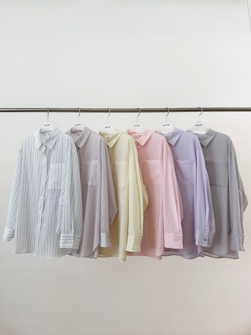 ERUME韓國東大門代購女裝新款推薦26夏季休閑人氣襯衫蕾絲衫ERUME襯衫/蕾絲衫