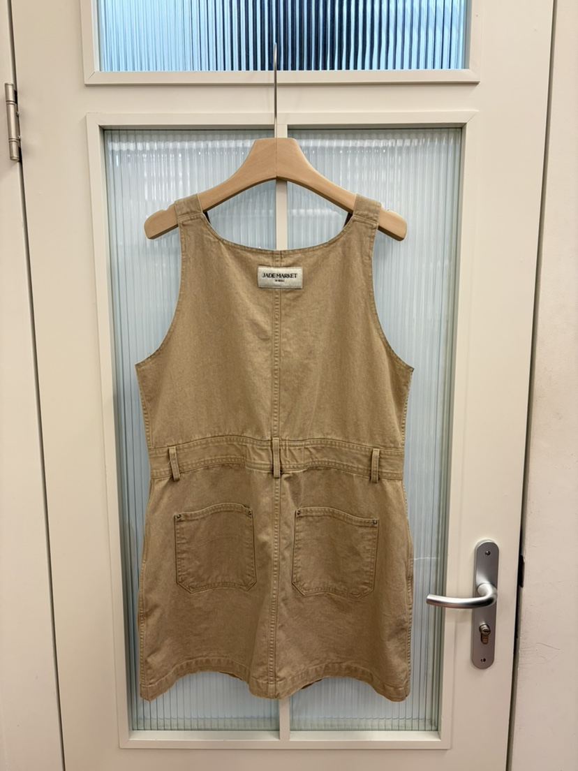 JADEMARKET韓國東大門代購女士新品26夏季26春夏連衣裙拉鏈JADE SEOUL_MARKET連衣裙