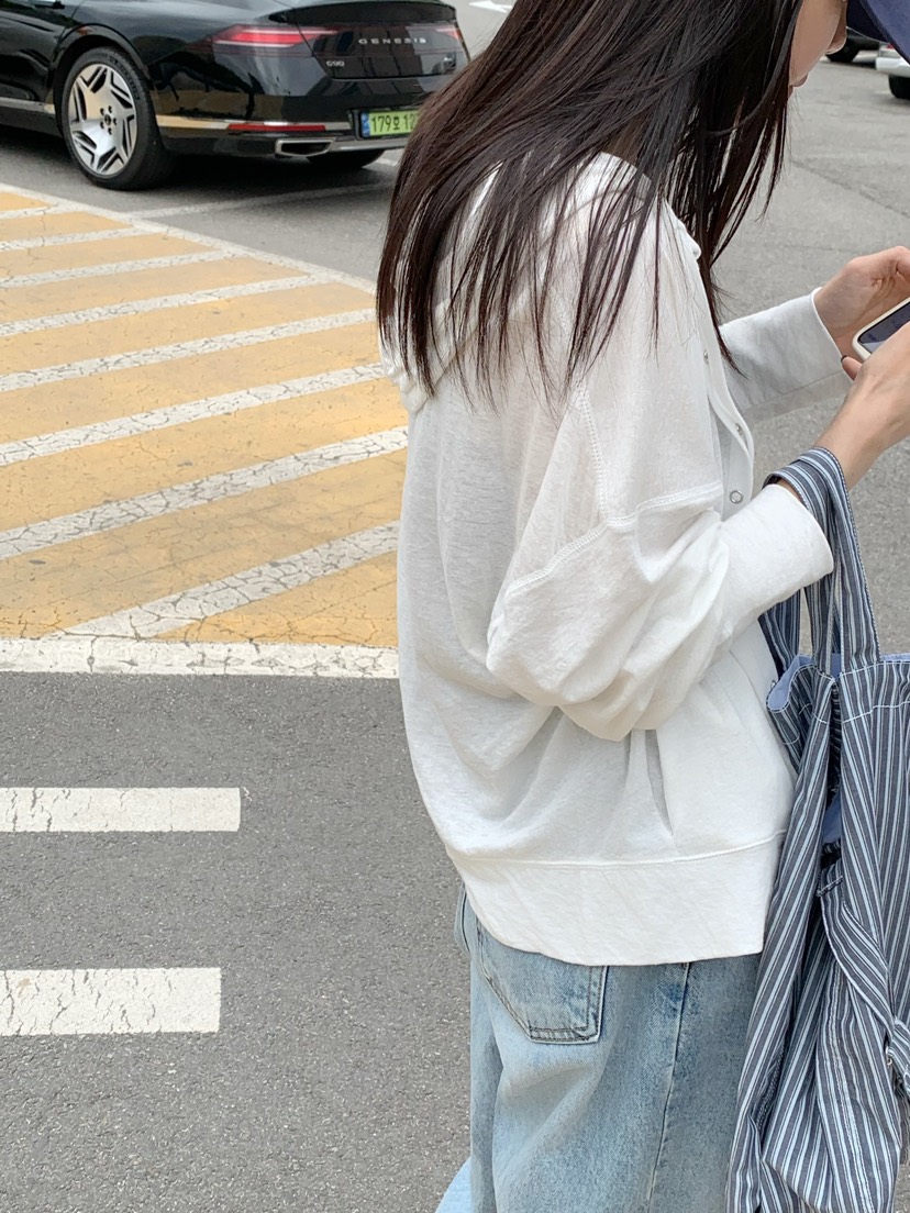 COURGETTE韓國代購女士新款26春夏職業休閑夾克拉鏈連帽衫COURGETTE夾克