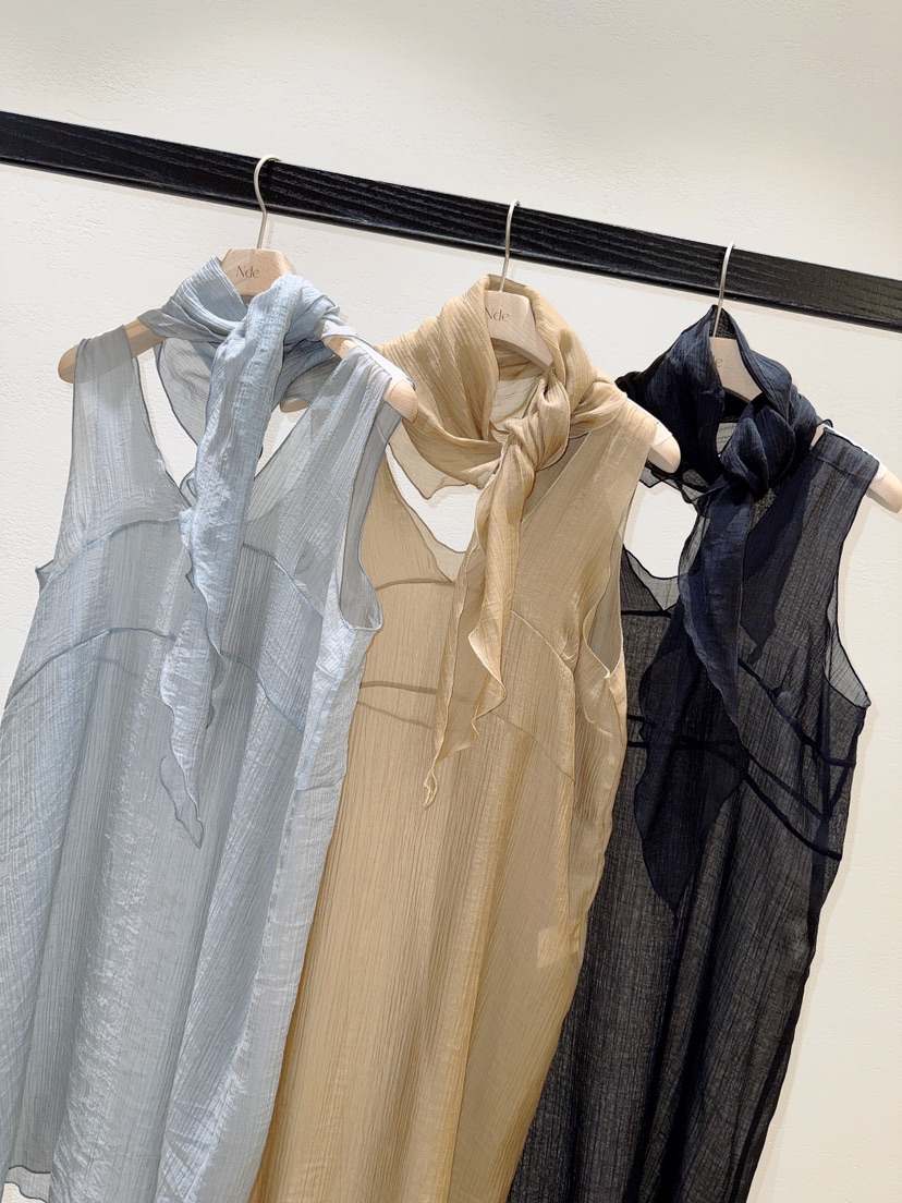 NDE東大門實拍韓國女士新款26夏季職業休閑人氣26春夏連衣裙BOHEME_NDE連衣裙