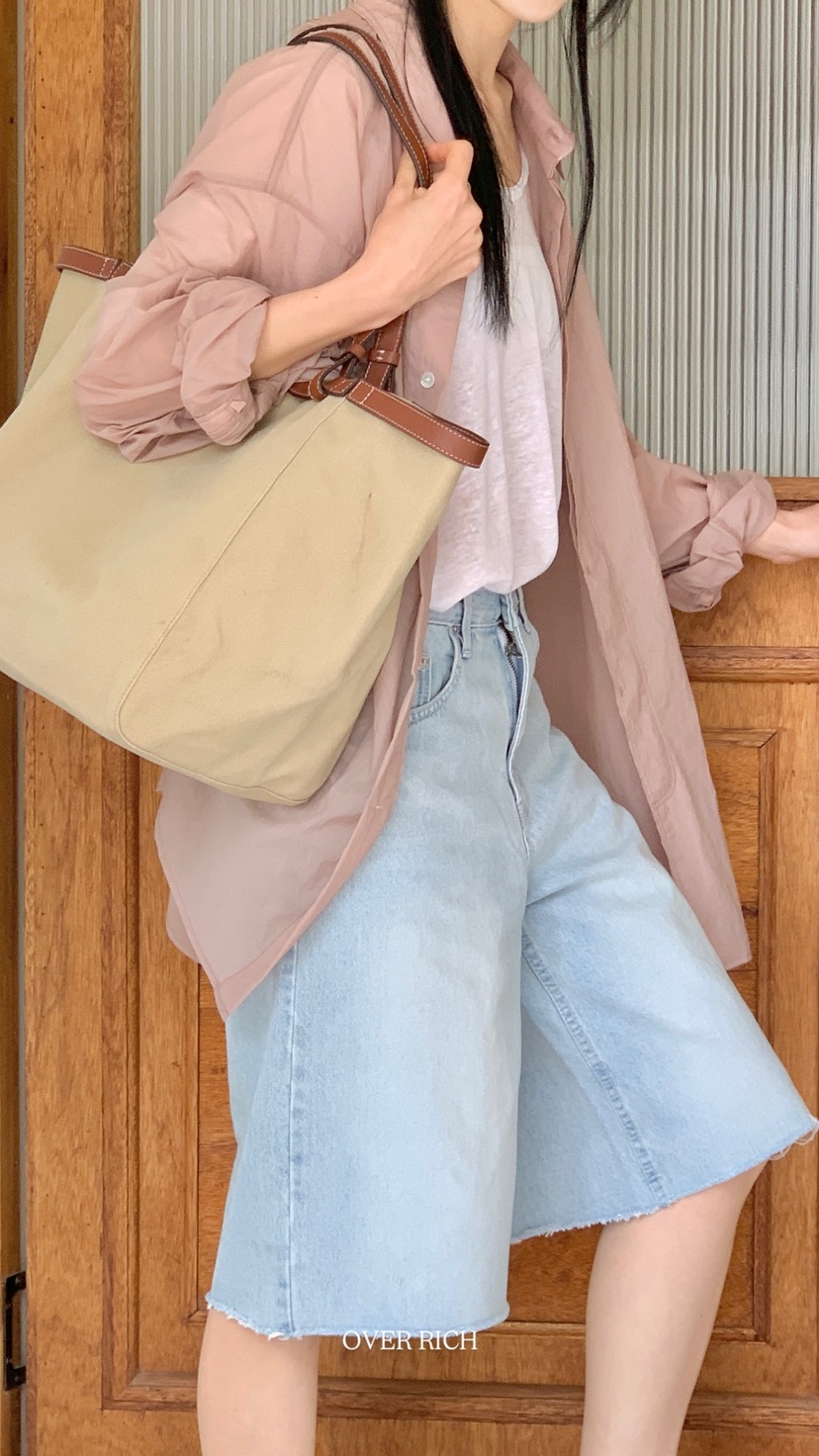 OVER RICH韓國直郵女裝新款26春夏時尚休閑推薦襯衫蕾絲衫OVER RICH襯衫/蕾絲衫