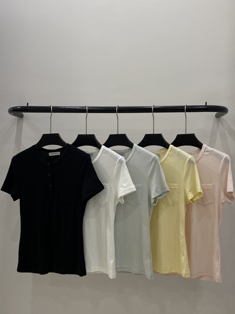 MUSHROOM EFFECT韓國直郵實拍女士新品人氣職業推薦T恤口袋MUSHROOM EFFECTT恤