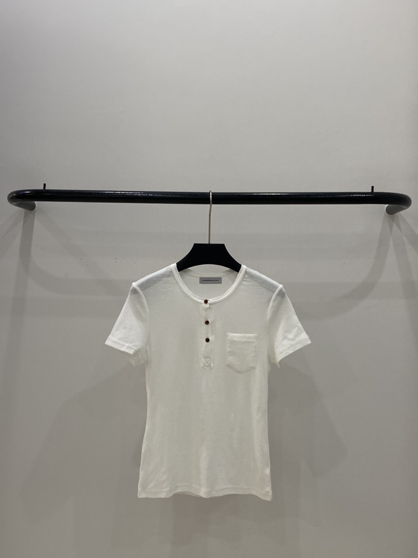 MUSHROOM EFFECT韓國直郵實拍女士新品人氣職業推薦T恤口袋MUSHROOM EFFECTT恤圖色2