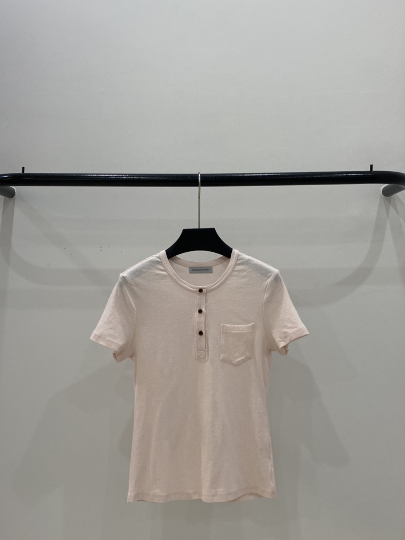 MUSHROOM EFFECT韓國直郵實拍女士新品人氣職業推薦T恤口袋MUSHROOM EFFECTT恤圖色5