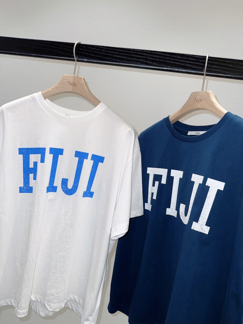 NDE韓國東大門直郵女裝新品26春夏26夏季熱賣職業時尚T恤BOHEME_NDET恤