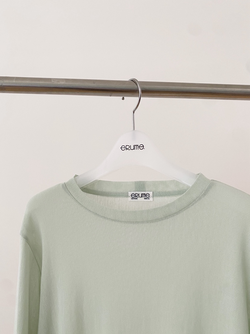 ERUME韓國直郵女士新品休閑人氣26春夏26夏季推薦長袖T恤ERUME長袖T恤